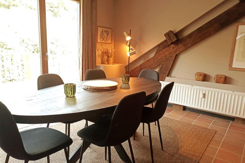 Ferienwohnung Mariomont-La Terrasse Du Pre Verviers Exterior foto